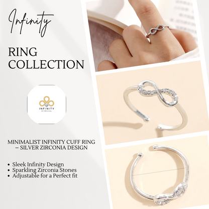 Infinite Elegance: The Infinity Cuff Ring