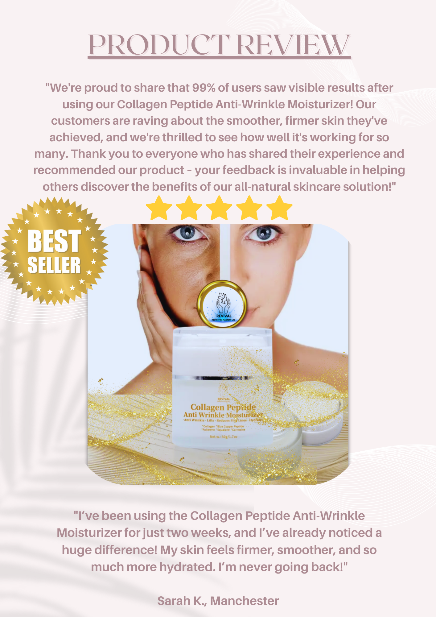 Advanced Collagen Peptide Anti-Wrinkle Moisturizer